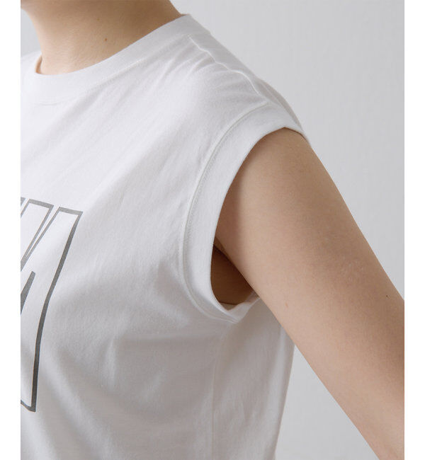  「ノースリーブロゴTシャツ」|Tシャツ・カットソー|