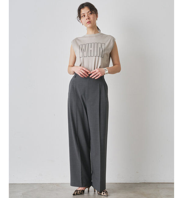  「ノースリーブロゴTシャツ」|Tシャツ・カットソー|