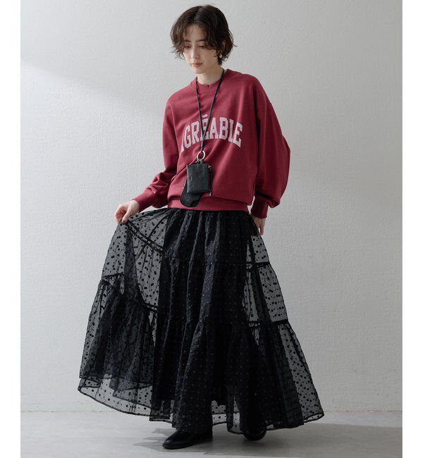  「ドットシアースカート」|スカート|