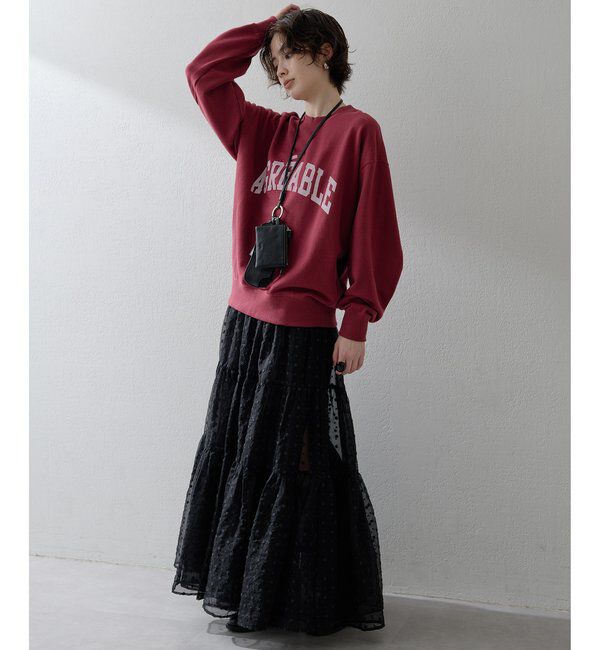  「ドットシアースカート」|スカート|