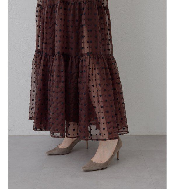  「ドットシアースカート」|スカート|