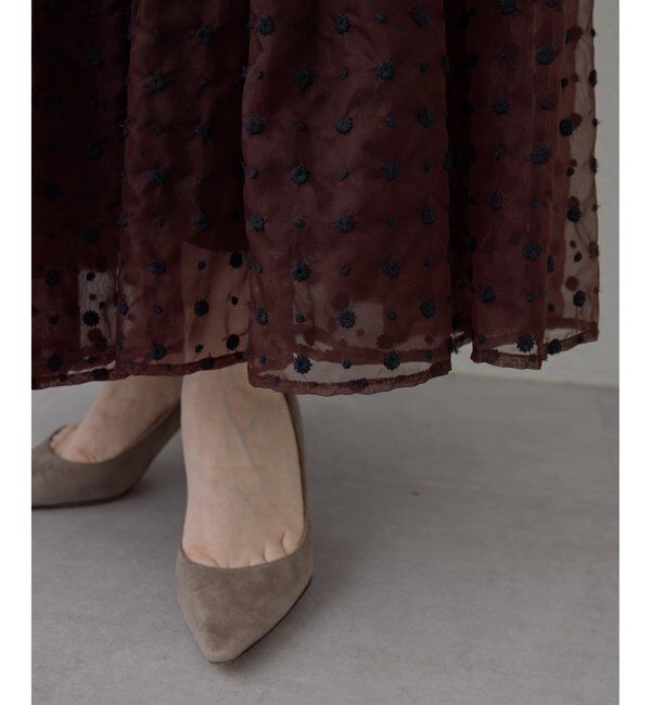  「ドットシアースカート」|スカート|