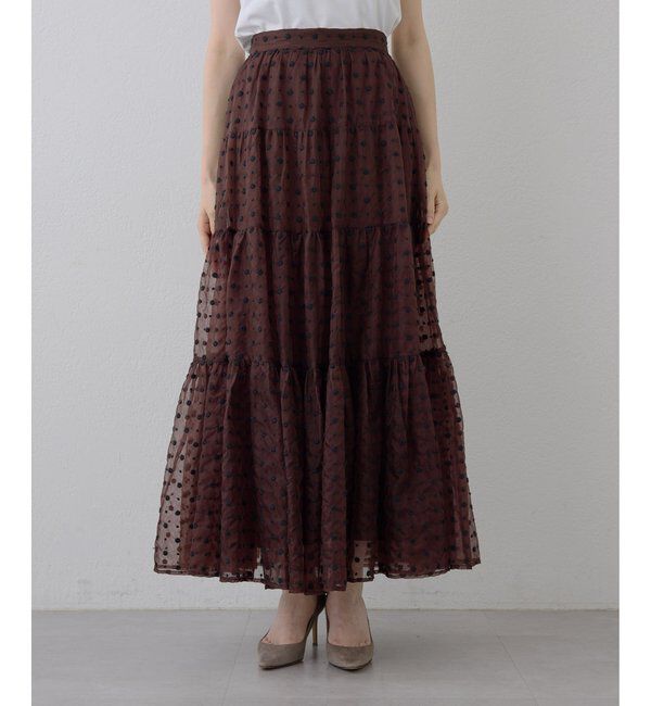  「ドットシアースカート」|スカート|