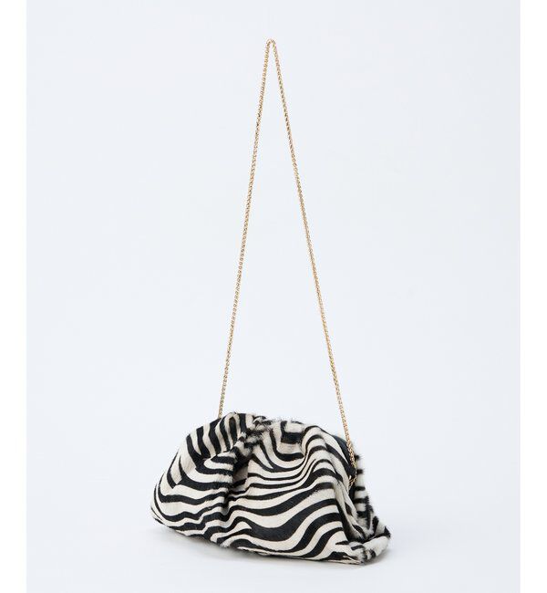  「【INNUE】ZebraチェーンクラッチBAG」|トートバッグ|