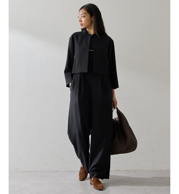  「【THE PAUSE】ジャケットセットオールインワン」|ワンピース|