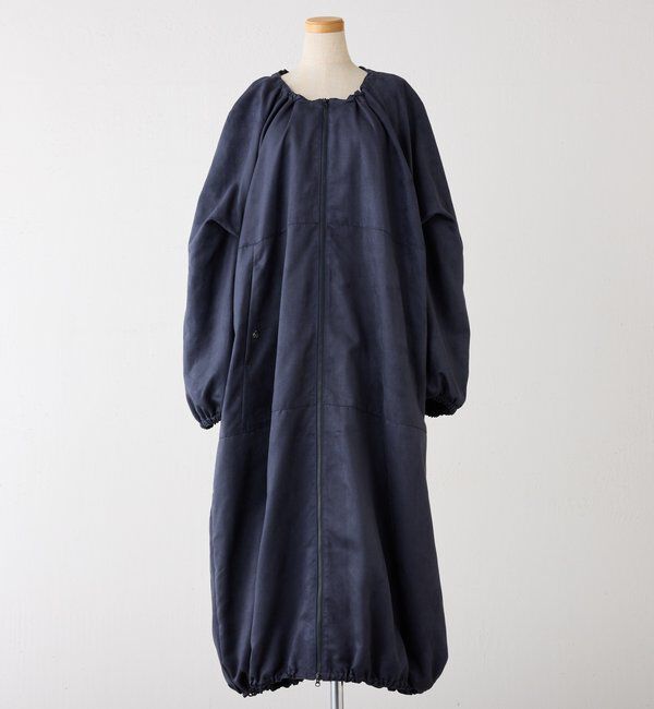  「【CEPIE./セピエ】スエードライクジップコート」|その他|ネイビー