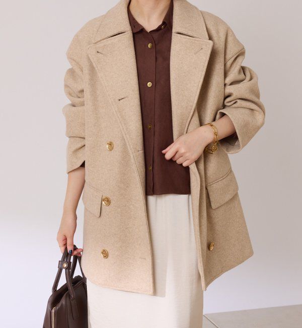  「メタルボタンPコート」|その他|