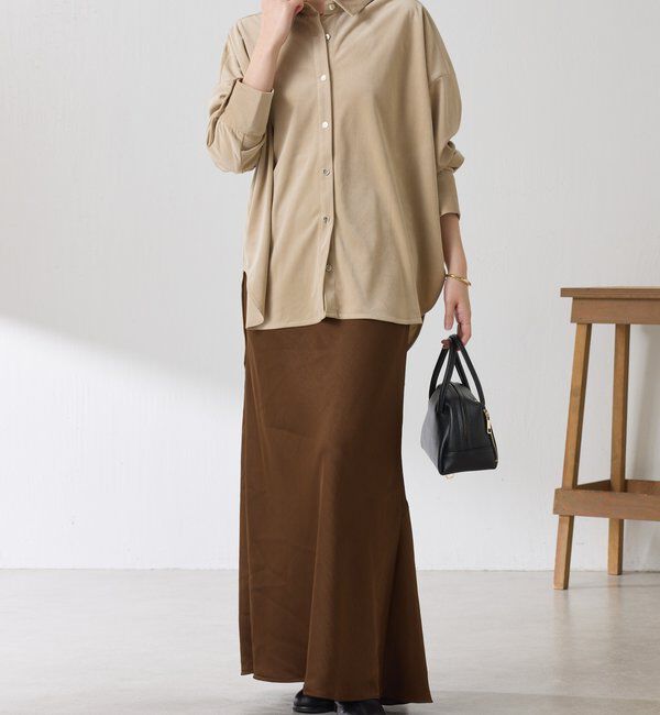  「メタルボタンコーデュロイシャツ」|シャツ・ブラウス|