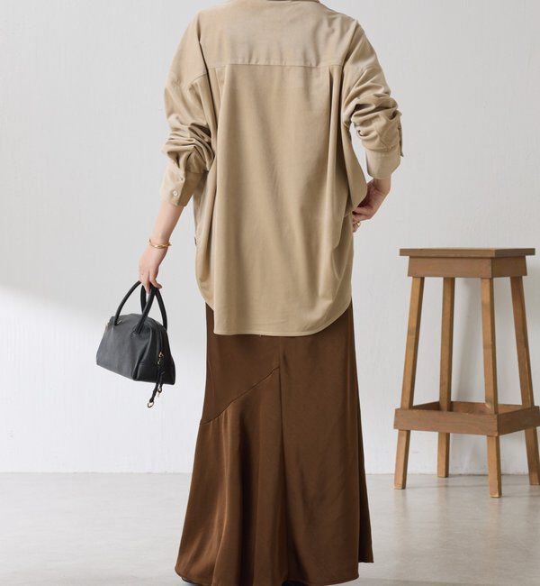  「メタルボタンコーデュロイシャツ」|シャツ・ブラウス|