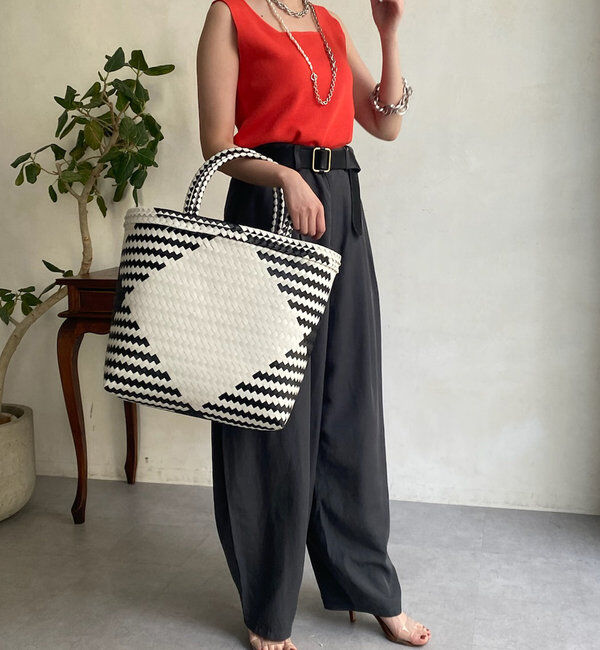  「スクエアニットタンク」|ニット・セーター|