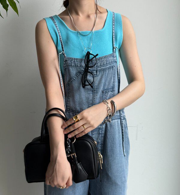  「スクエアニットタンク」|ニット・セーター|