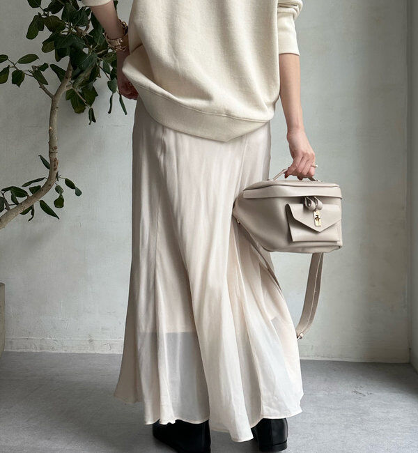  「キュプラフレアスカート」|スカート|