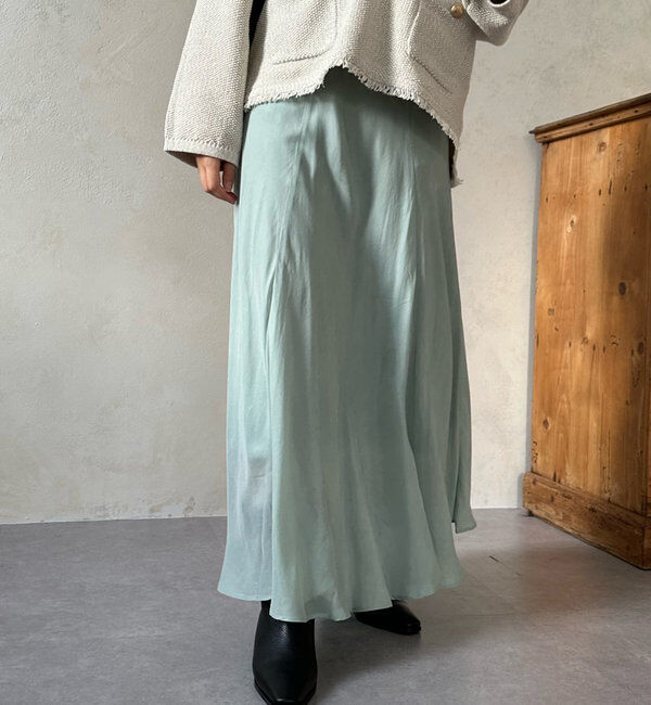  「キュプラフレアスカート」|スカート|