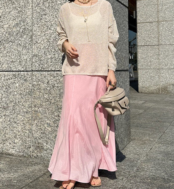  「キュプラフレアスカート」|スカート|