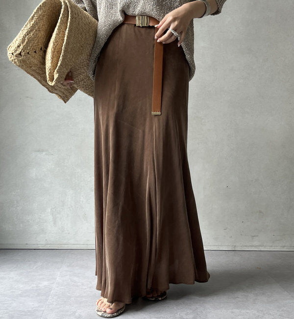  「キュプラフレアスカート」|スカート|