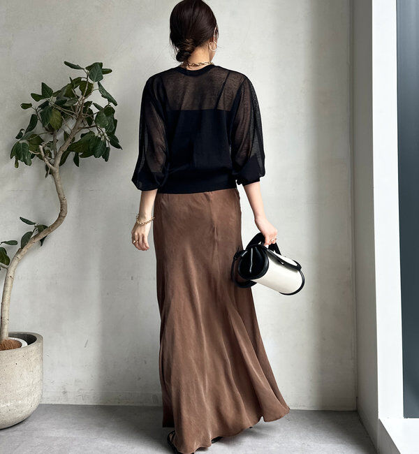  「キュプラフレアスカート」|スカート|