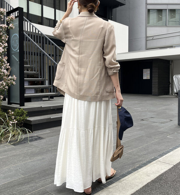  「メッシュダブルジャケット」|テーラードジャケット|