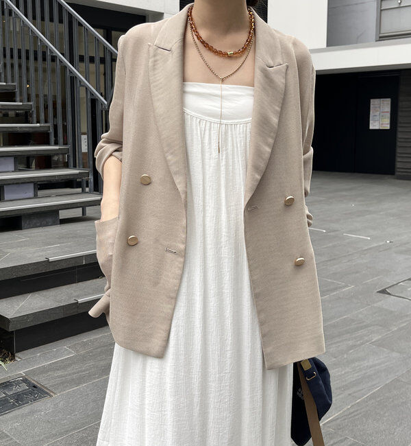  「メッシュダブルジャケット」|テーラードジャケット|