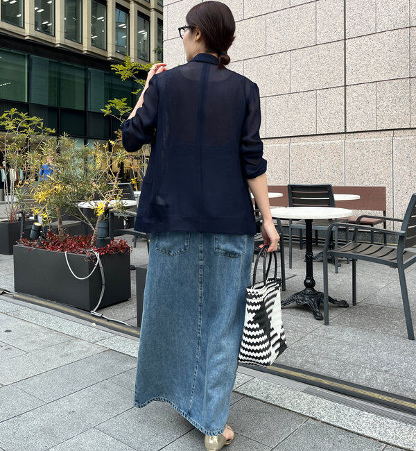  「メッシュダブルジャケット」|テーラードジャケット|