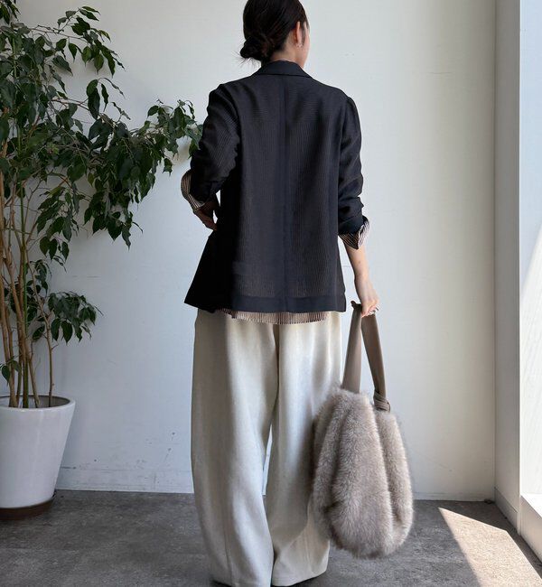  「メッシュダブルジャケット」|テーラードジャケット|