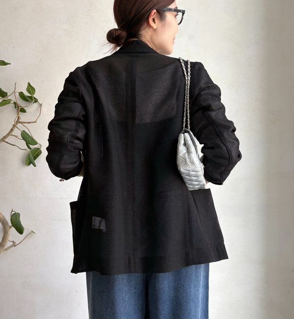  「メッシュダブルジャケット」|テーラードジャケット|