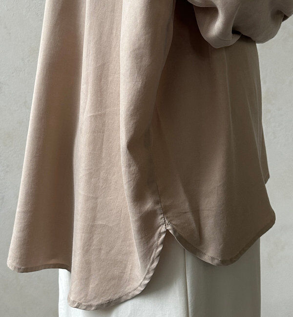  「テンセルワイドシャツ」|シャツ・ブラウス|
