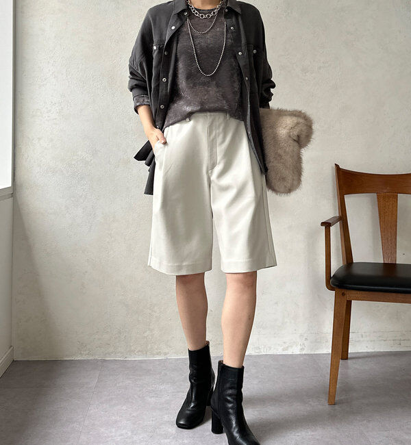  「テンセルワイドシャツ」|シャツ・ブラウス|