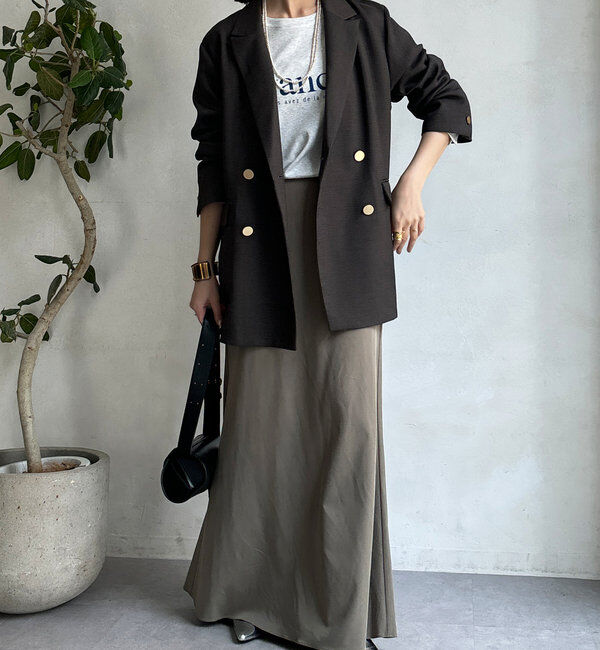  「【ON/OFF使える】ダブルジャケット」|テーラードジャケット|