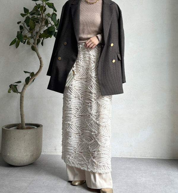  「【ON/OFF使える】ダブルジャケット」|テーラードジャケット|