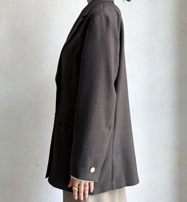  「【ON/OFF使える】ダブルジャケット」|テーラードジャケット|