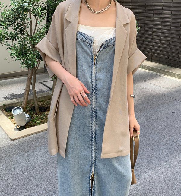  「リヨセルデニムジャンスカ」|ワンピース|