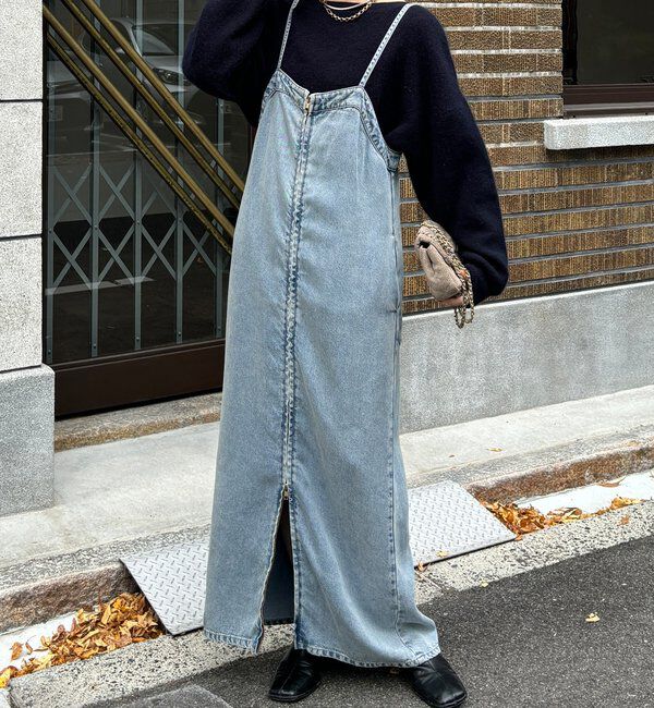  「リヨセルデニムジャンスカ」|ワンピース|