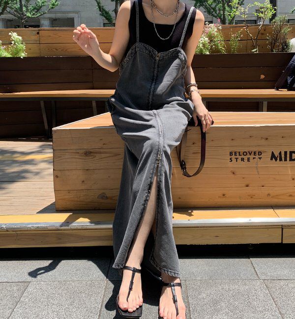  「リヨセルデニムジャンスカ」|ワンピース|