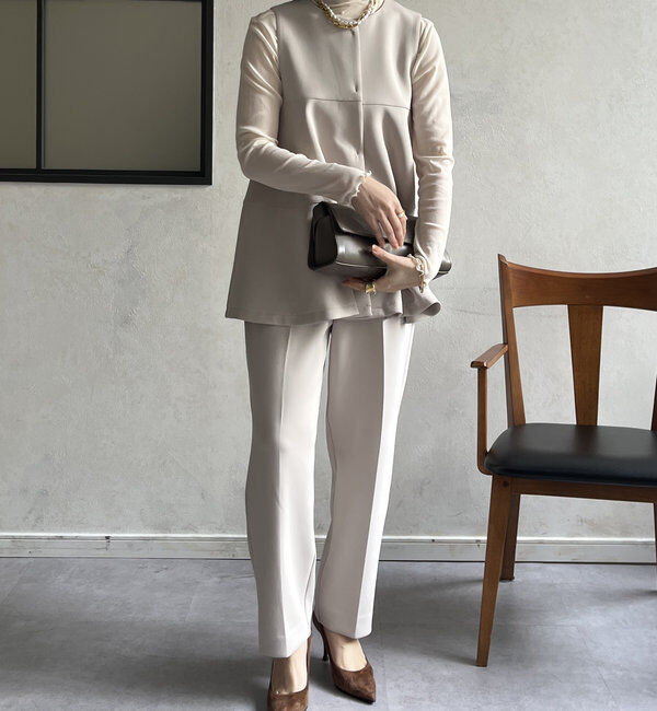  「【オケージョン対応】【WEB限定】モイストポンチティアードベスト」|ベスト・ジレ|