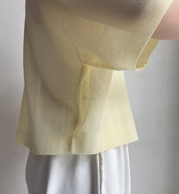  「【WEB限定】シアーPINSIOロゴニット」|ニット・セーター|