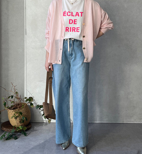  「タックスリーブロゴTEE」|Tシャツ・カットソー|