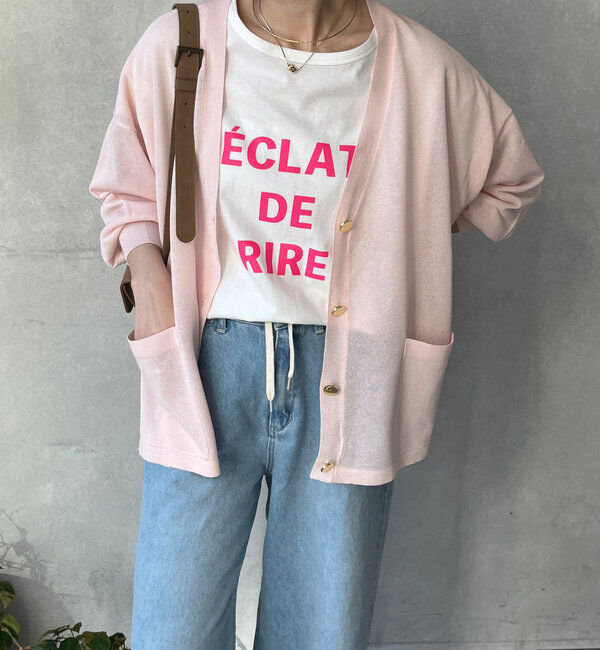  「タックスリーブロゴTEE」|Tシャツ・カットソー|