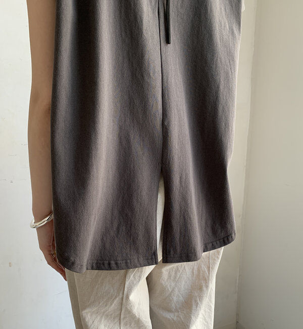  「エンボスバックジップTEE」|Tシャツ・カットソー|