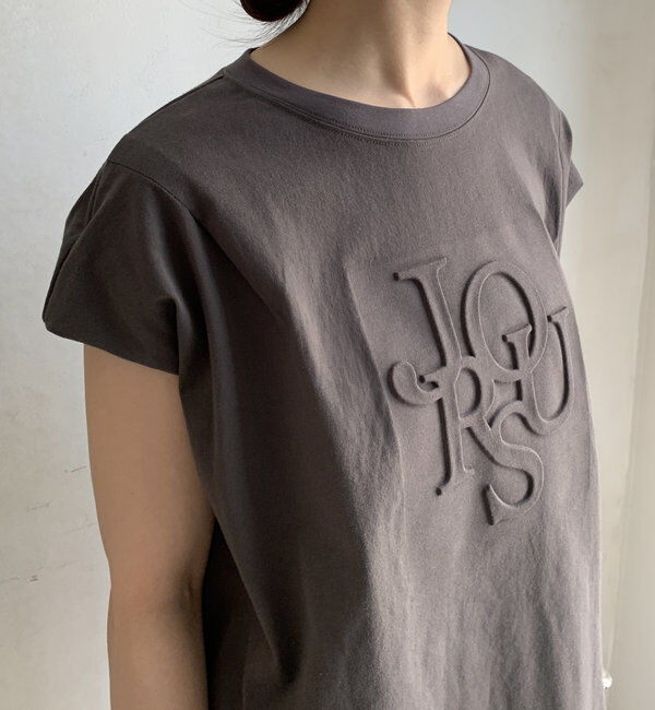  「エンボスバックジップTEE」|Tシャツ・カットソー|