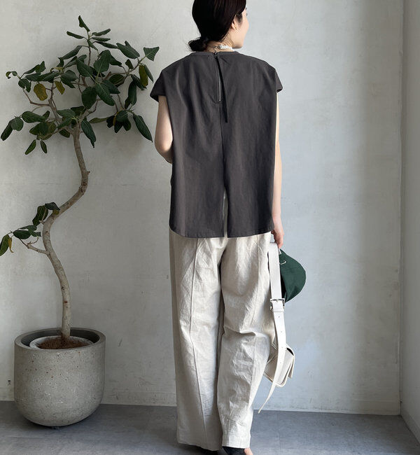  「エンボスバックジップTEE」|Tシャツ・カットソー|