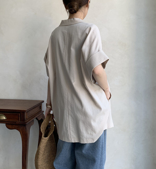  「【WEB限定】ビッグスリーブレスジャケット」|テーラードジャケット|