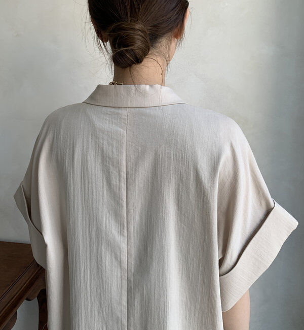  「【WEB限定】ビッグスリーブレスジャケット」|テーラードジャケット|