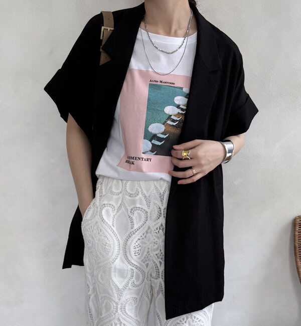  「【WEB限定】ビッグスリーブレスジャケット」|テーラードジャケット|