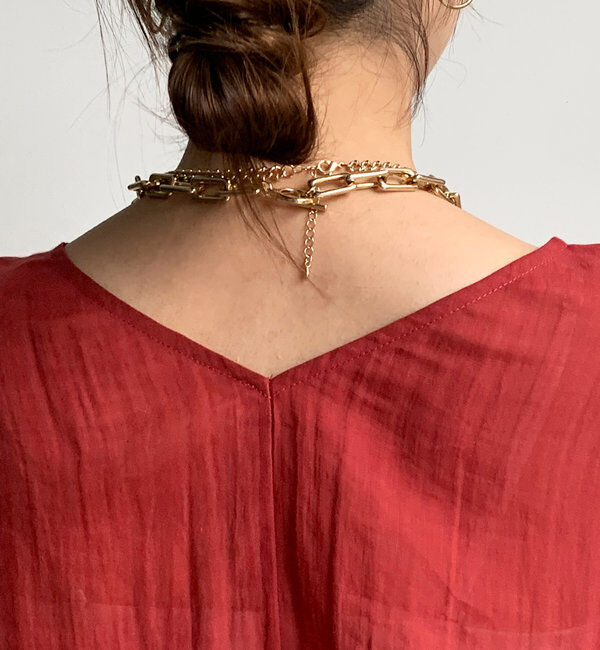  「シアーリネンプルオーバー」|シャツ・ブラウス|