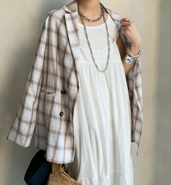  「ティアードキャミワンピース」|ワンピース|