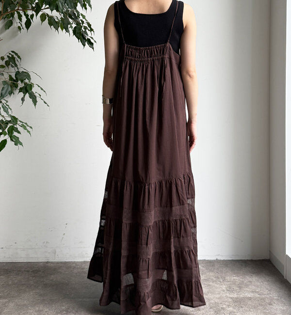  「ティアードキャミワンピース」|ワンピース|