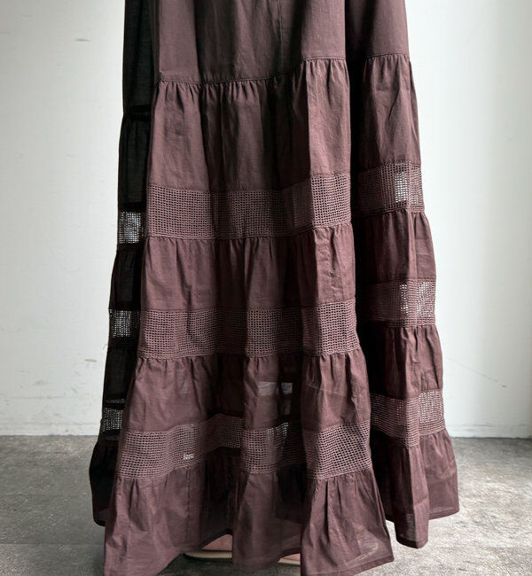  「ティアードキャミワンピース」|ワンピース|