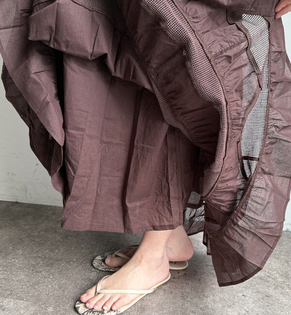  「ティアードキャミワンピース」|ワンピース|