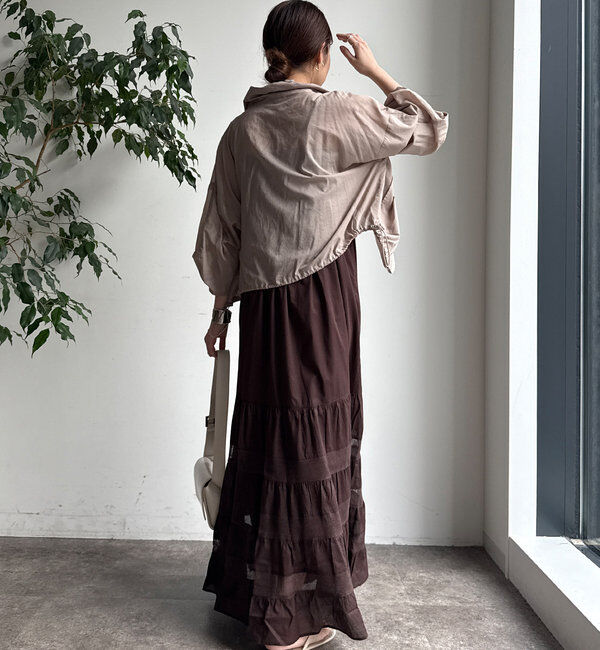  「ティアードキャミワンピース」|ワンピース|