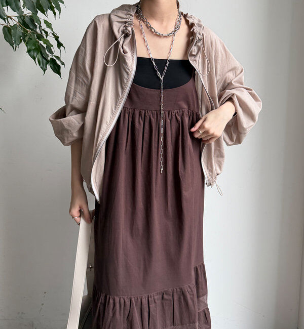  「ティアードキャミワンピース」|ワンピース|